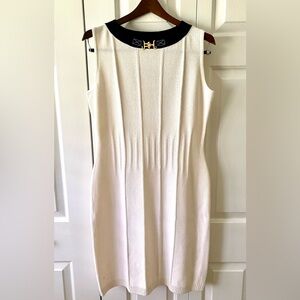 St. John Knit Sheath Dress SzS